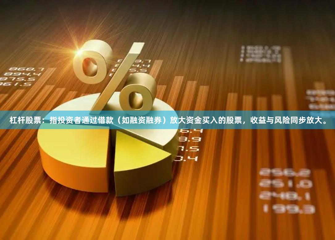杠杆股票：指投资者通过借款（如融资融券）放大资金买入的股票，收益与风险同步放大。